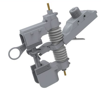 TRW12-12F fully protected intelligent drop out fuse